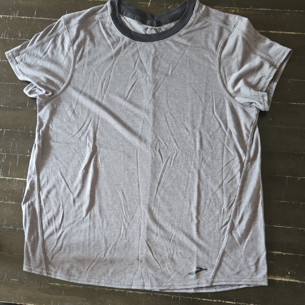 Brooks Light Gray Tee
